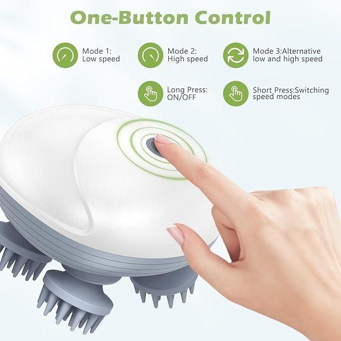 Electric Head Massager, Hair Massager For Hair Growth
