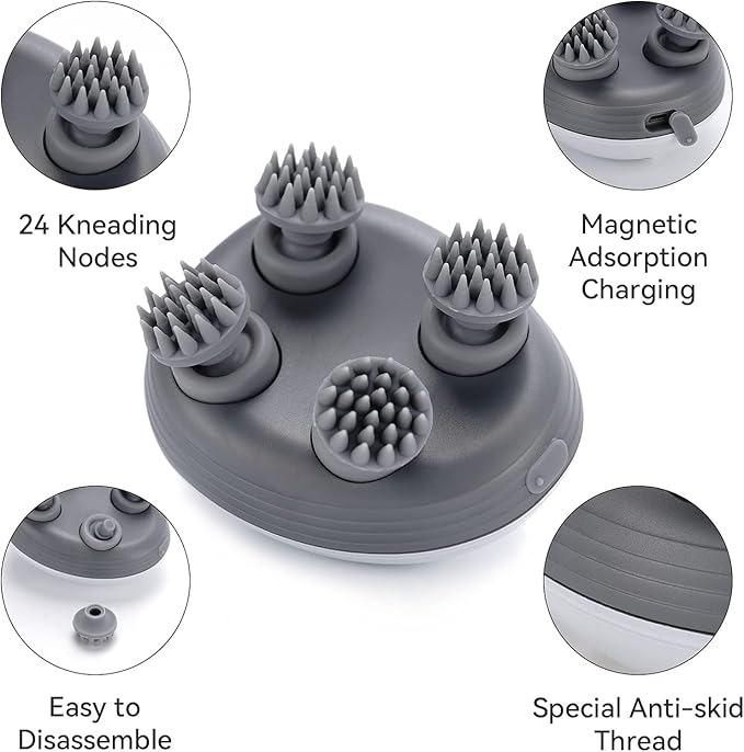 Electric Head Massager, Hair Massager For Hair Growth